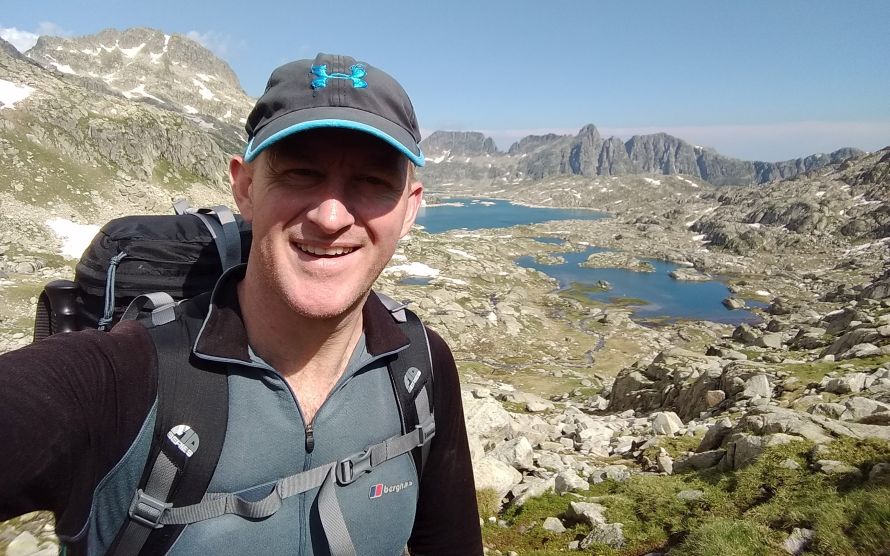On the Haute Route Pyrenees